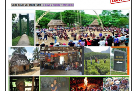 SPECIAL TÊT: EXPERIENCE TÊT HOLIDAY  WITH CO TU MINORITY ETHNIC 3DAYS/2NIGHS